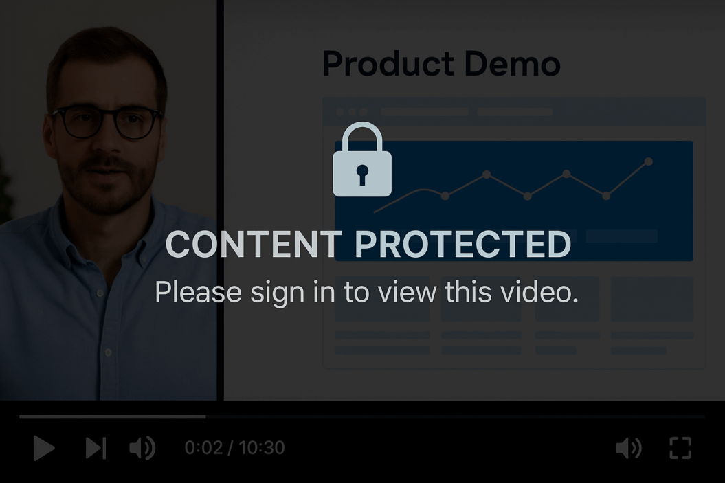 Gated Video Demo Sample