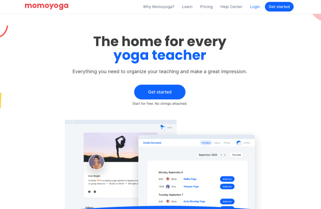 Momoyoga Platform