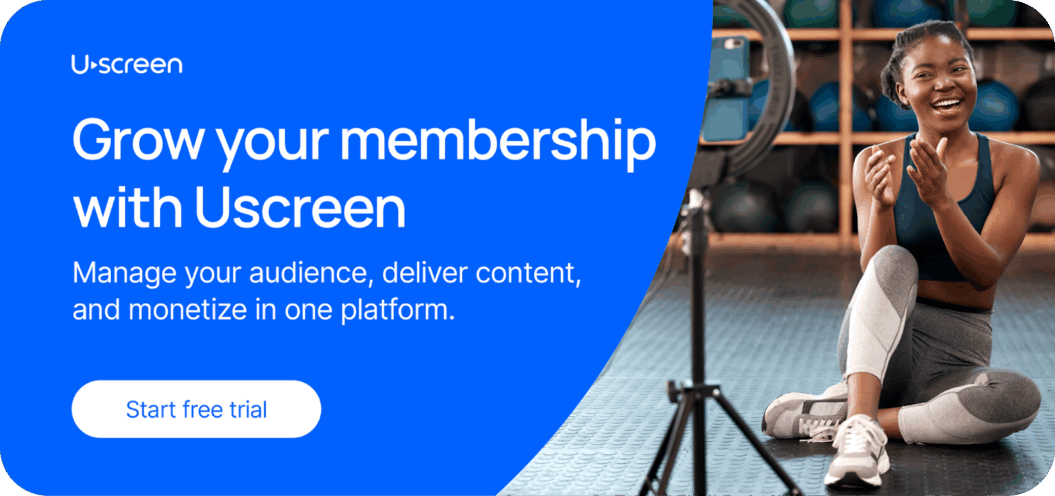 Grow your membership with Uscreen. Manage your audience, deliver content, and monetize in one platform.