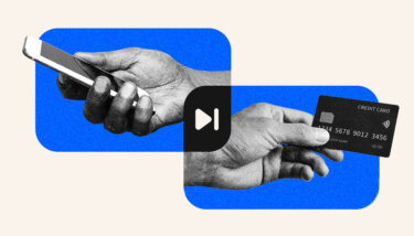 A photo of a laptop screen viewing a subscription content library.