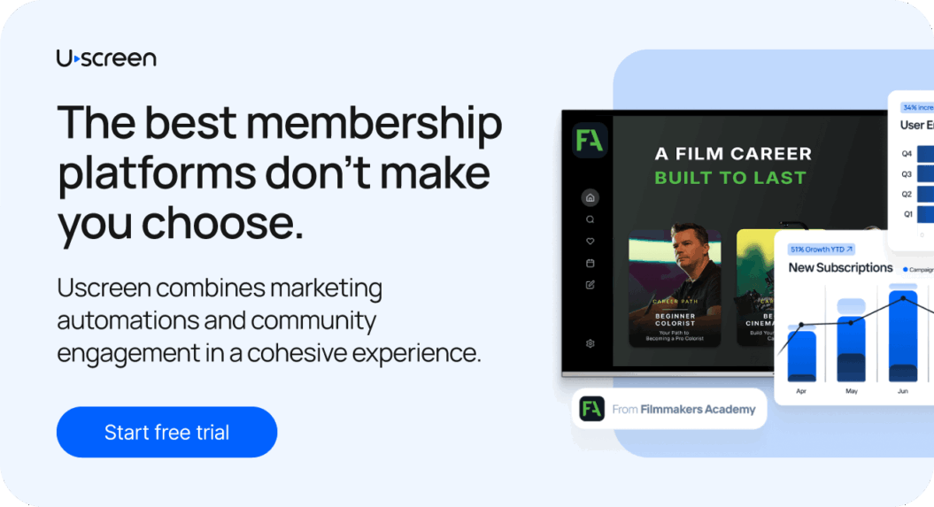 the best membership platforms don't make you choose.